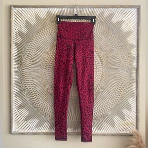 DYI Define Your Inspiration Signature Red Cheetah Print Leggings